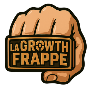 Logo de la agencia de adquisición digital LaGrowthFrappe que ha realizado este sitio